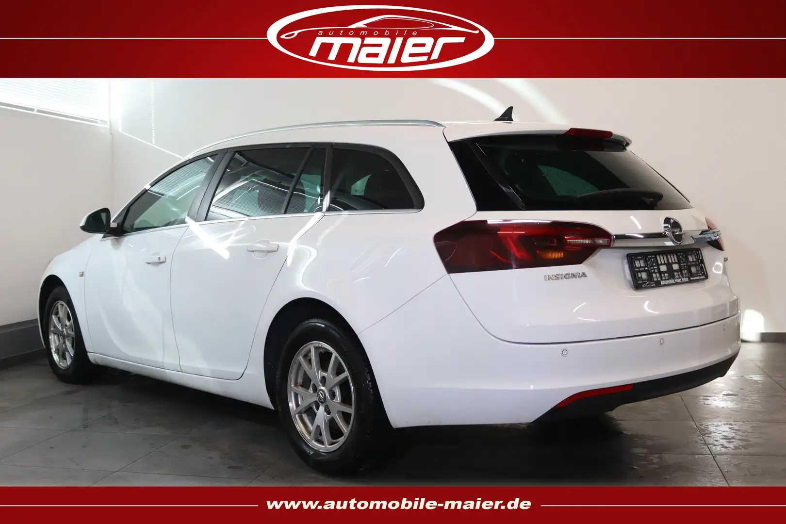 Opel Insignia 2.0 Business Edition-Navi-Temp-SHZ-PDC- Weiß - 2