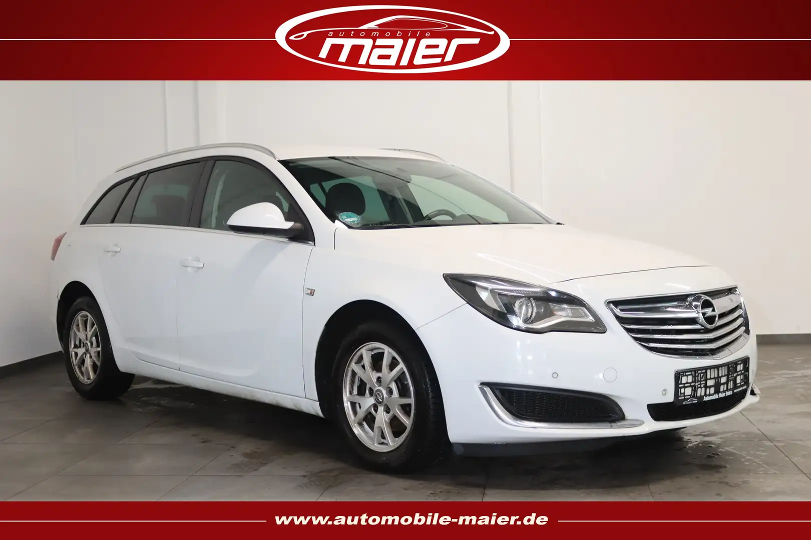 Opel Insignia 2.0 Business Edition-Navi-Temp-SHZ-PDC- Blanco - 1