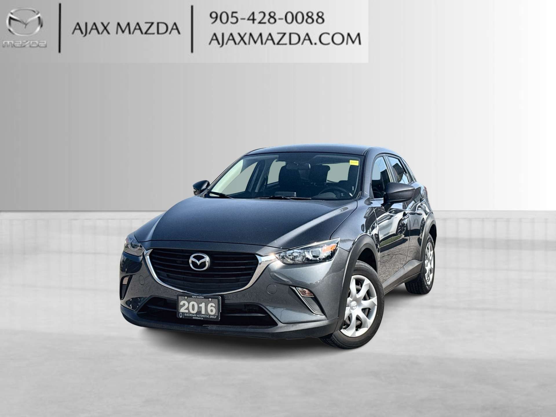 Gray 2016 Mazda CX-3 SUV / Crossover Front-Wheel Drive 6-Speed Automatic