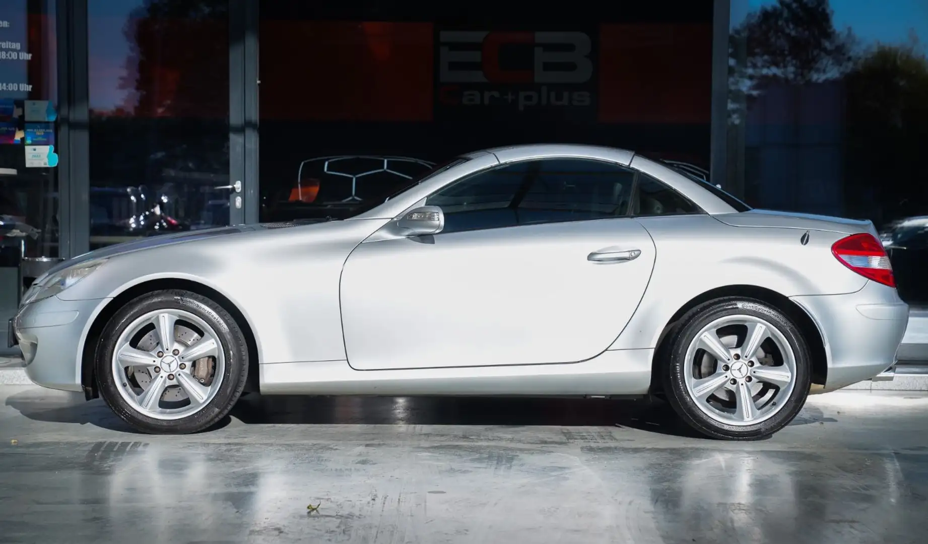 Mercedes-Benz SLK 350 Roadster *Automatik/TÜV 12/25/SHZ* Silber - 2
