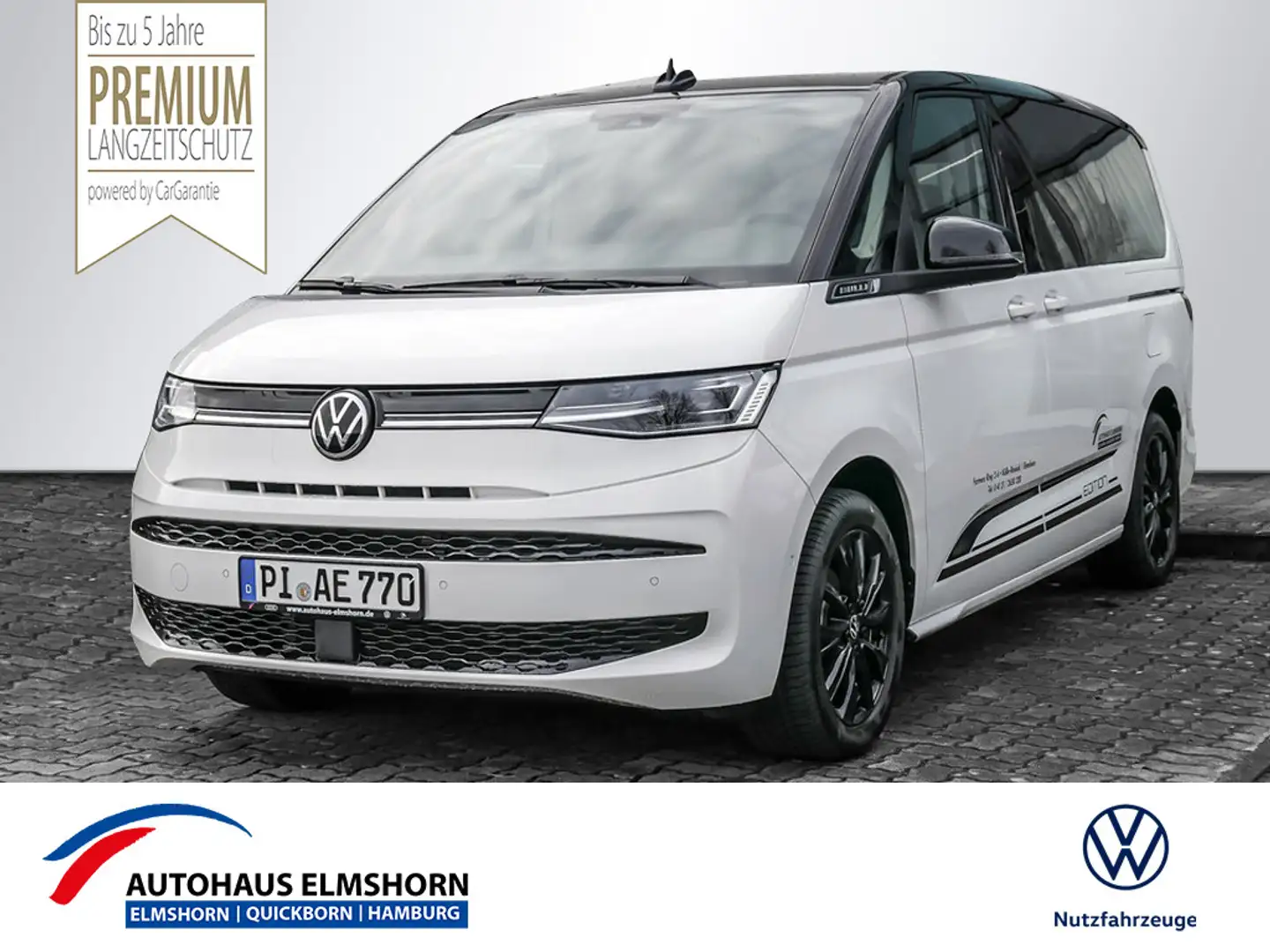 Volkswagen T7 Multivan 2.0 TDI Edition LÜ STANDHZ PANO Weiß - 1