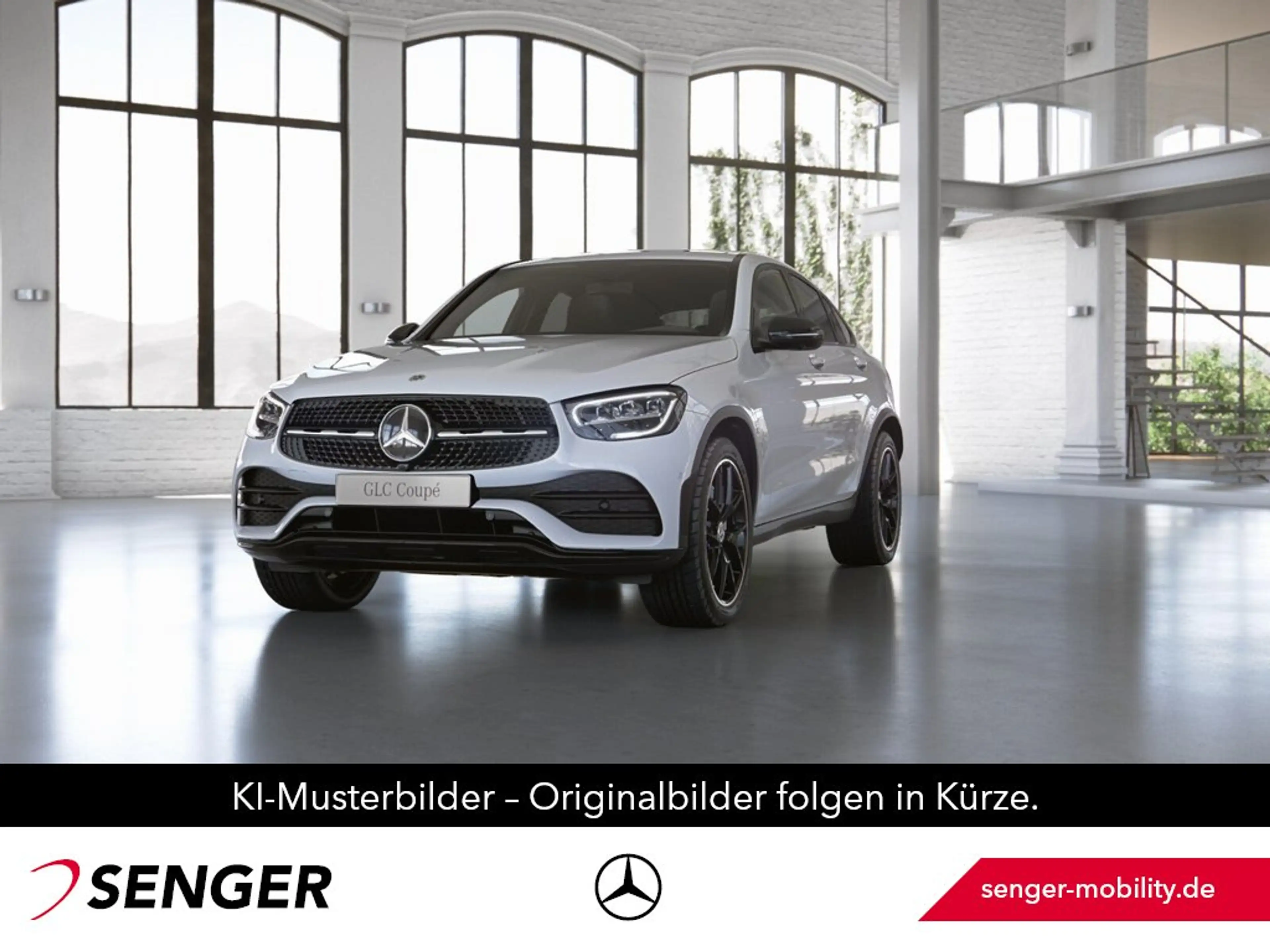 Mercedes-Benz GLC 220 d 4M Coupe AMG Night Burmester 360° AHK