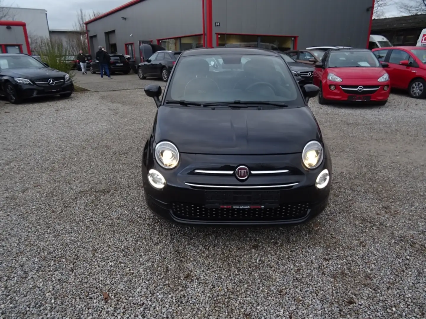Fiat 500 Lounge 1.2 8V EU6d-T Temp Tel.-Vorb. PDC Negro - 2
