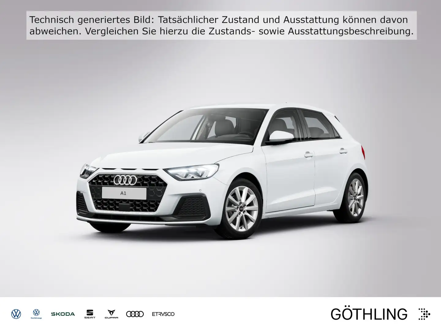 Audi A1 advanced 25 TFSI *LED*Virtual*Kamer Blanco - 1