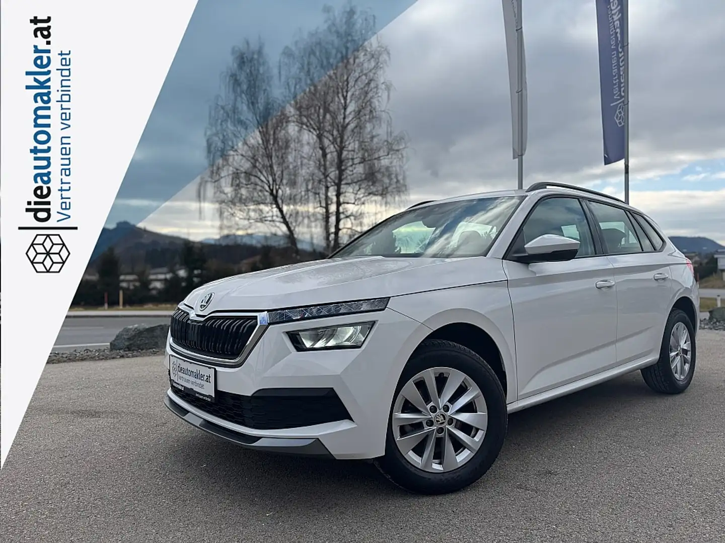 Skoda Kamiq 1,0 TSI Ambition *LED*APP CONNECT* Blanc - 1