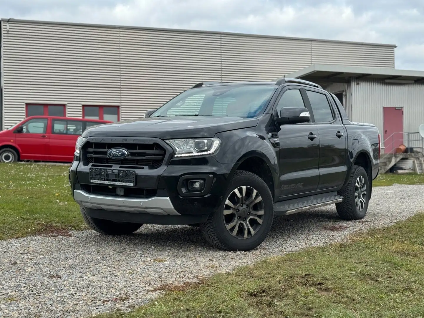Ford Ranger DoKa Wildtrak | AHK | Rollo | ACC Noir - 1