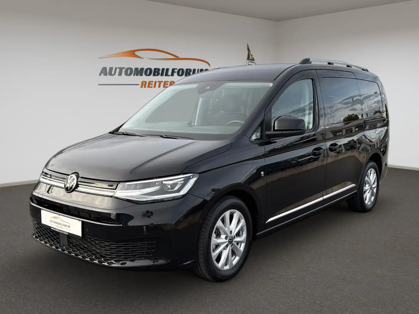 Volkswagen Caddy Style Maxi Neues Mod. Stand AHK Noir - 1