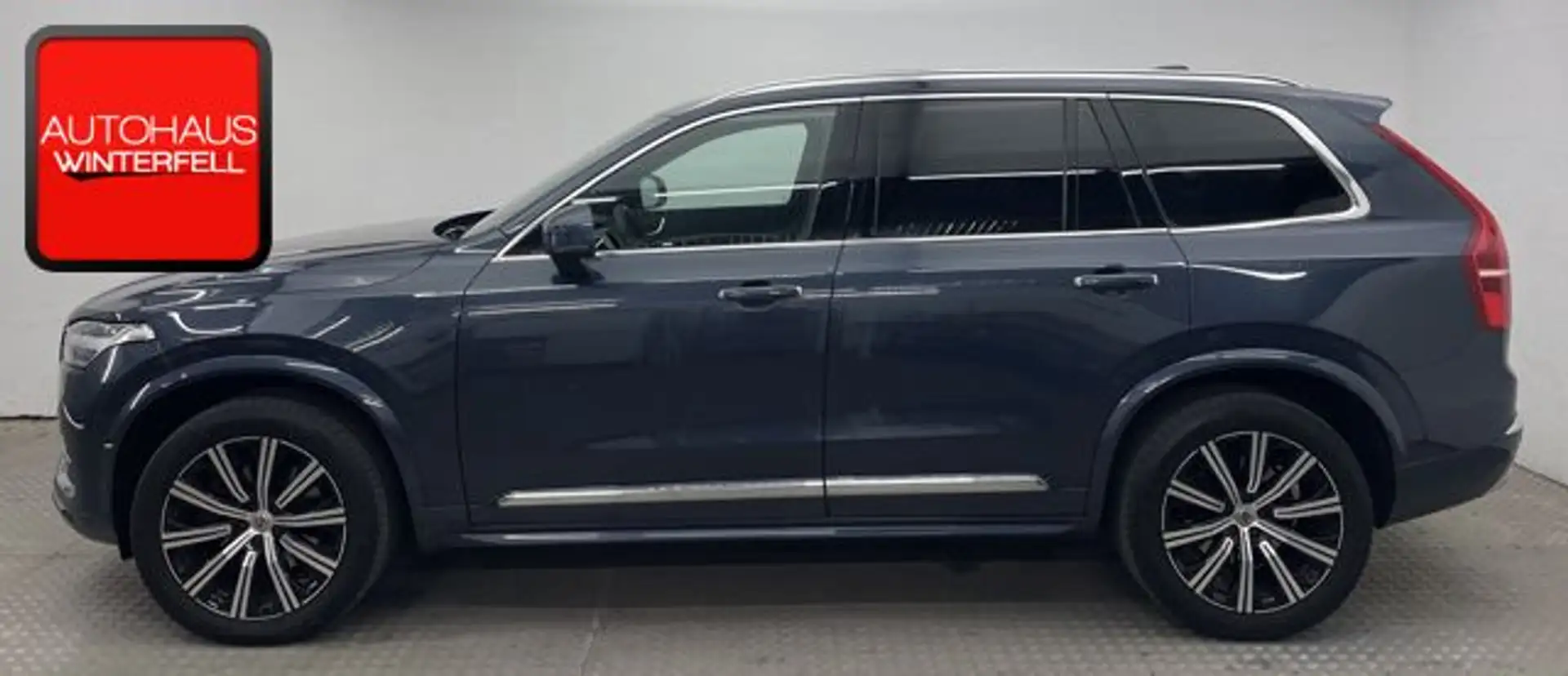Volvo XC90 B5 INSCRIPTION AWD 7SITZ+AHK+STANDHZG+MEMO+ Blau - 2