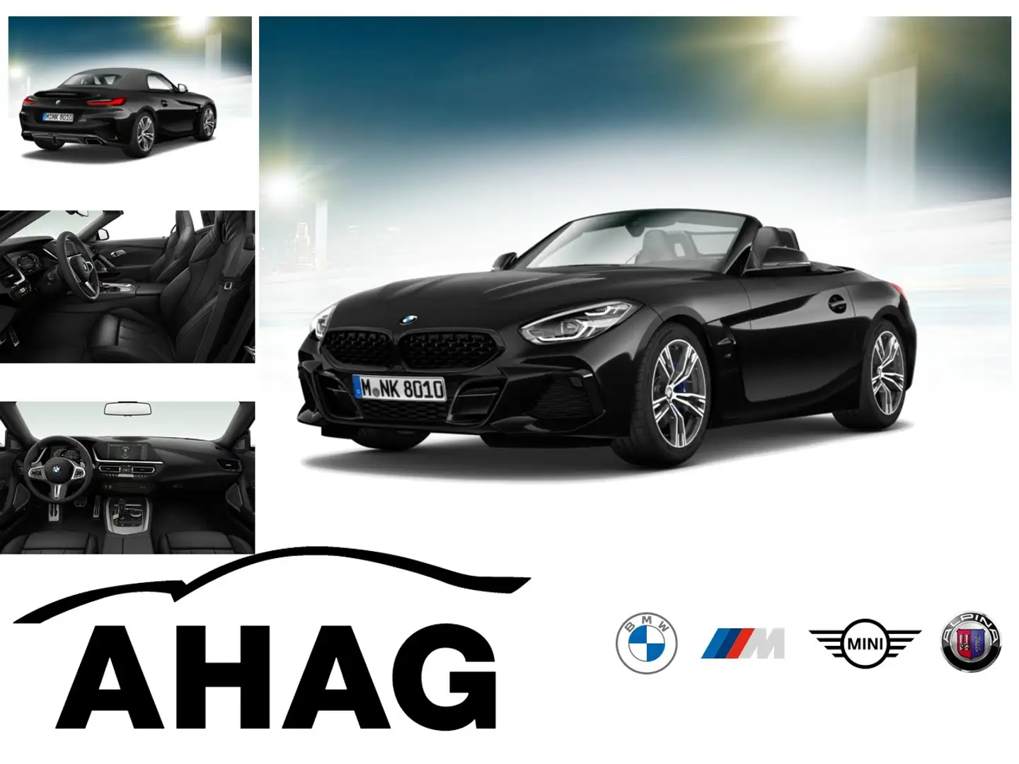 BMW Z4 M40i Innovationsp. Sport Aut. Klimaaut. Schwarz - 1