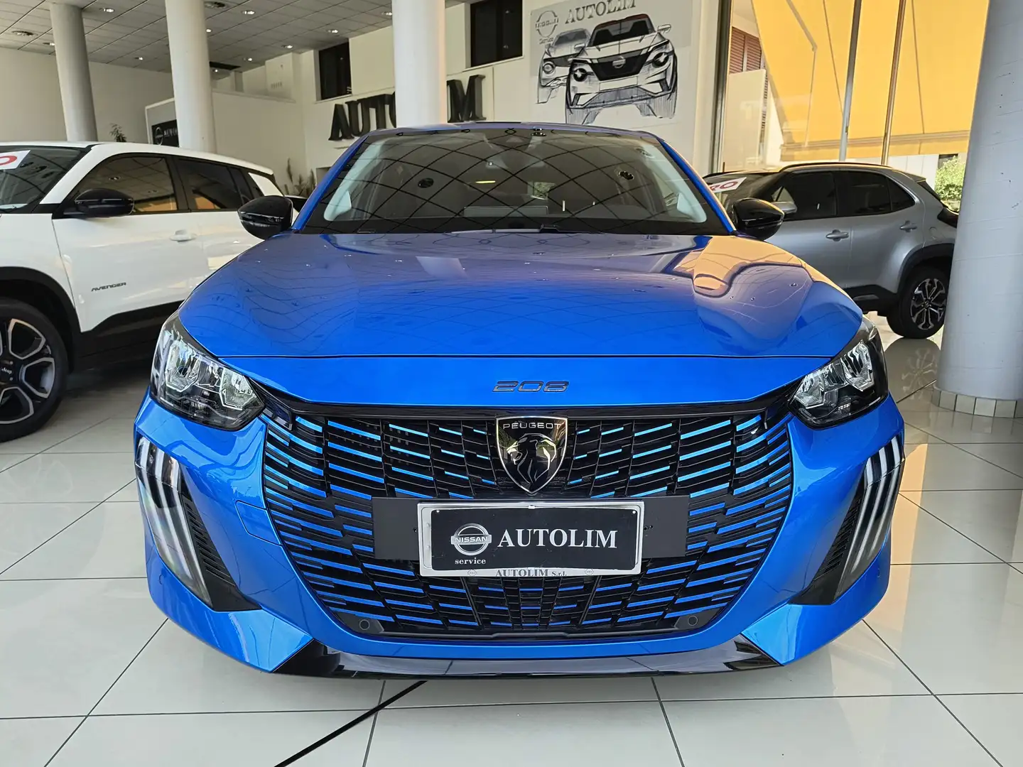 Peugeot 208 1.2 100cv Allure +Navi +Keyless Blu Vertigo Azul - 2