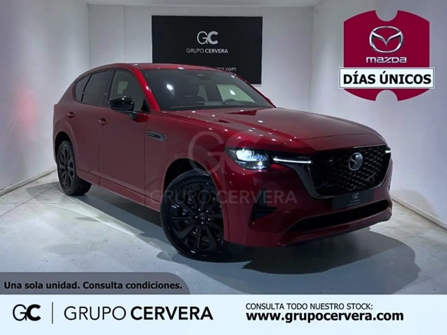 Mazda CX-60 3.3L MHEV Homura CON-P DRI-P COM-P PAN-P NKS 4WD Rojo - 1
