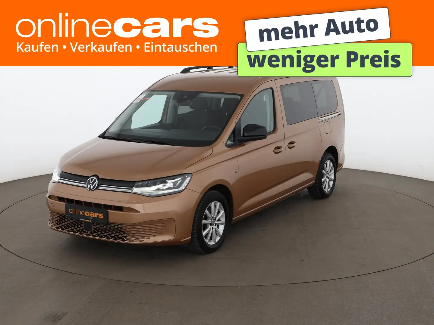 Volkswagen Caddy 2.0 TDI Life 7-SITZER LED SITZHZG ASSIST Braun - 1