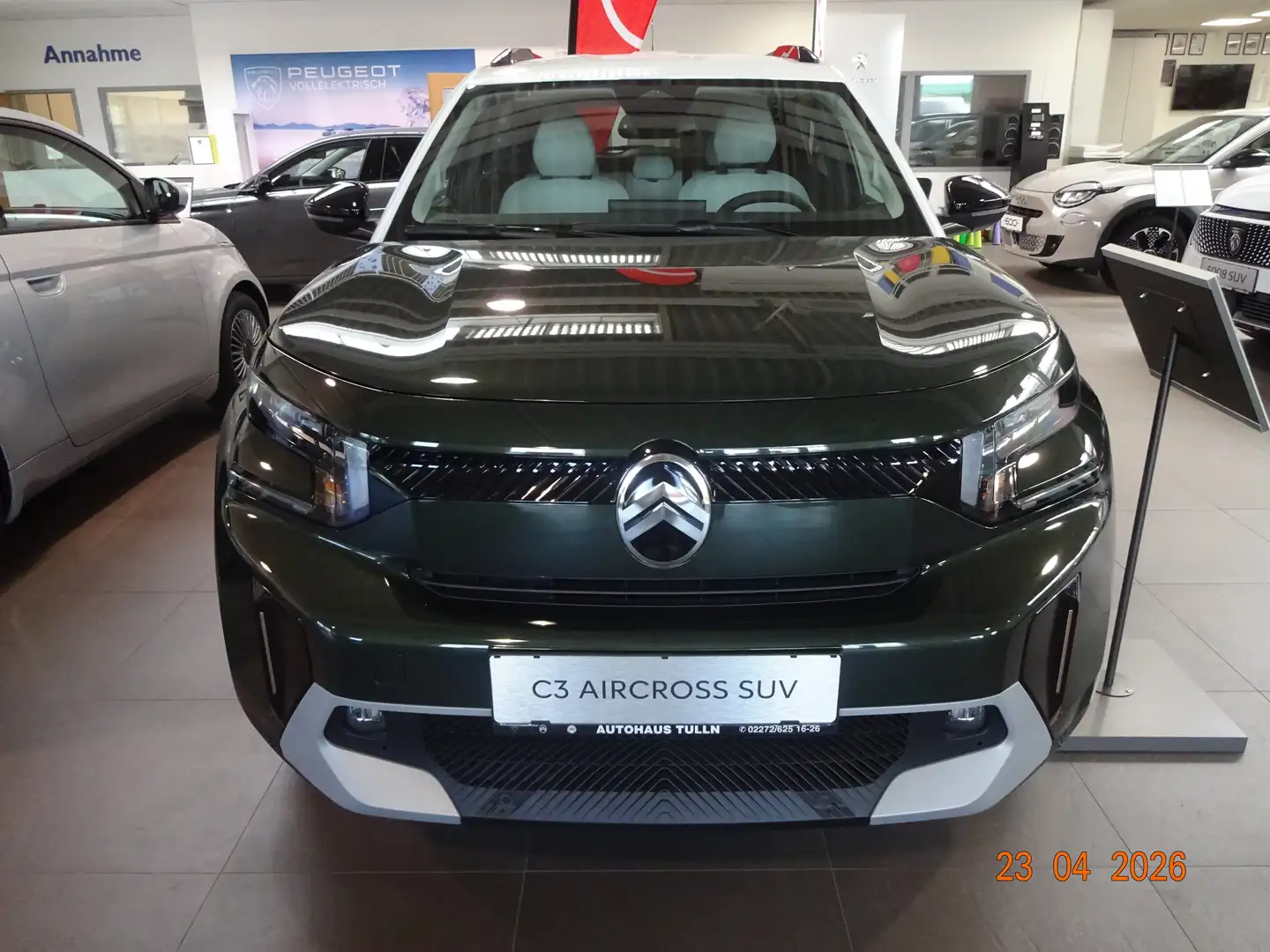 Citroen C3 Aircross e-C3 Aircross 113 44kWh Max Max Grün - 2
