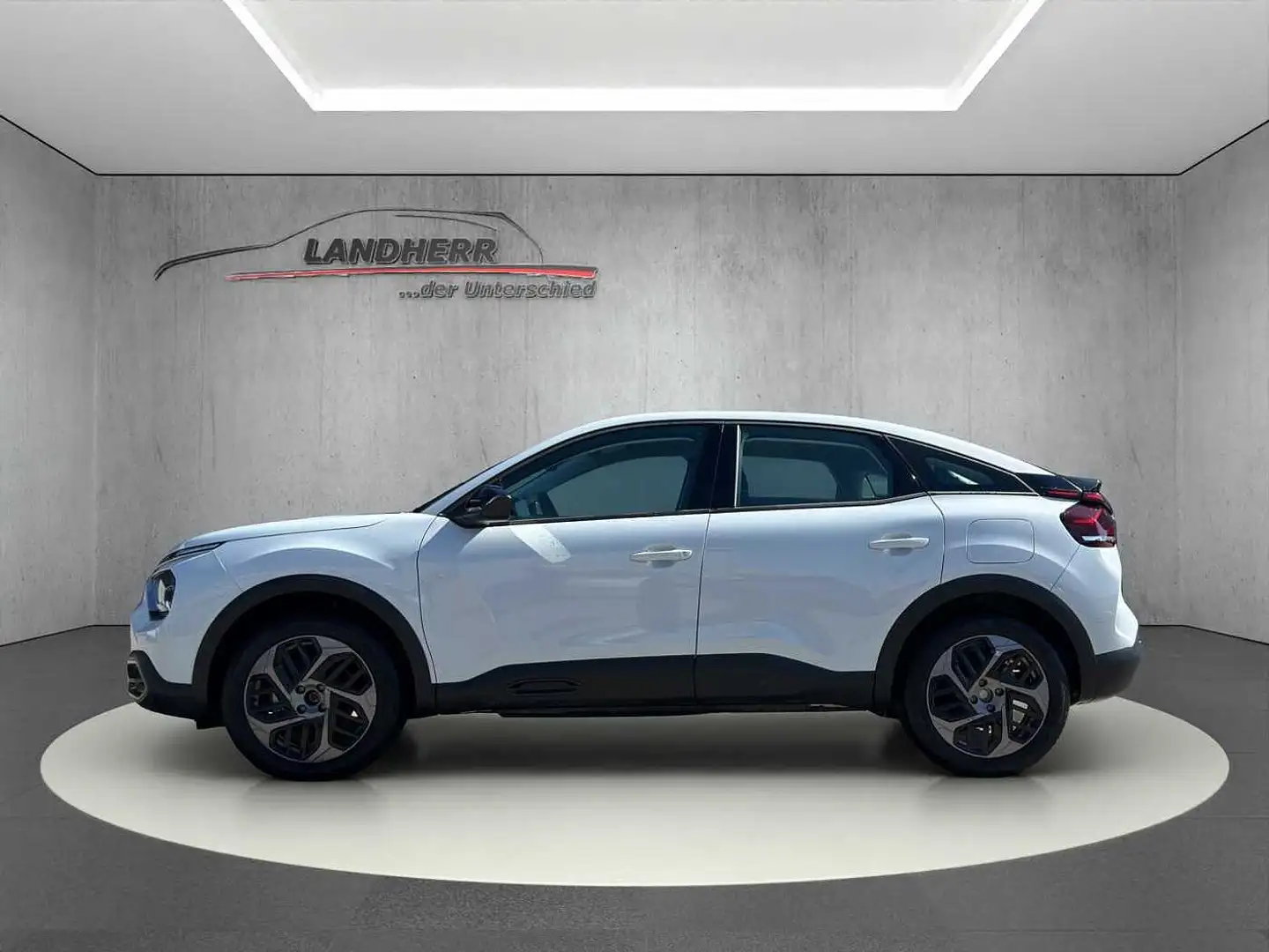 Citroen C4 1.2 Plus// ALU  Kamera  Navi  PDC Weiß - 2