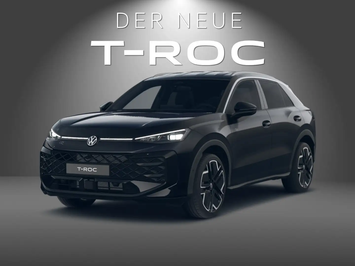 Volkswagen T-Roc R-Line 1.5 eTSI OPF (150 PS) DSG *AHK*WINT Zwart - 2