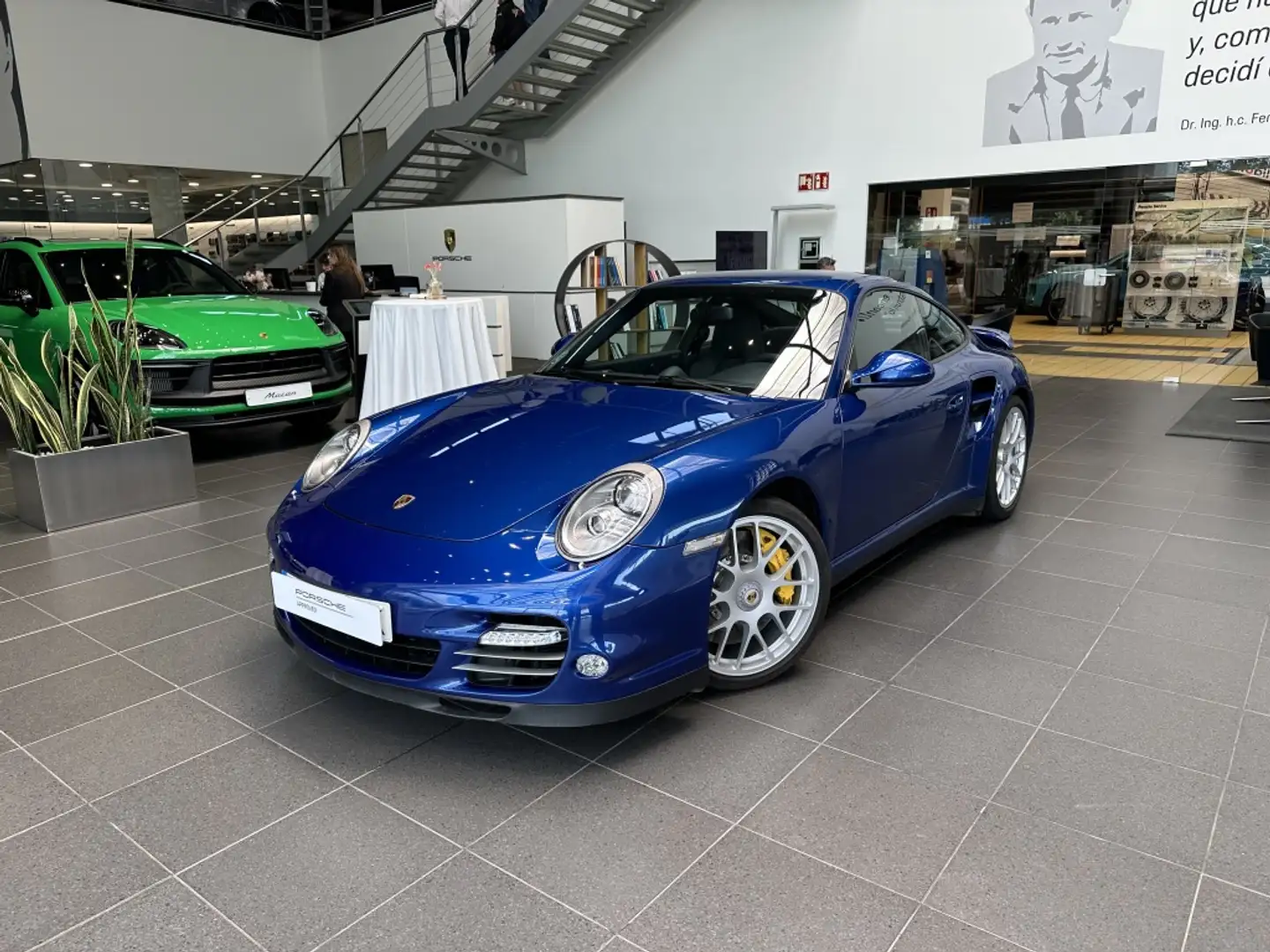 Porsche 997 Turbo S Coupé Aut. Azul - 1