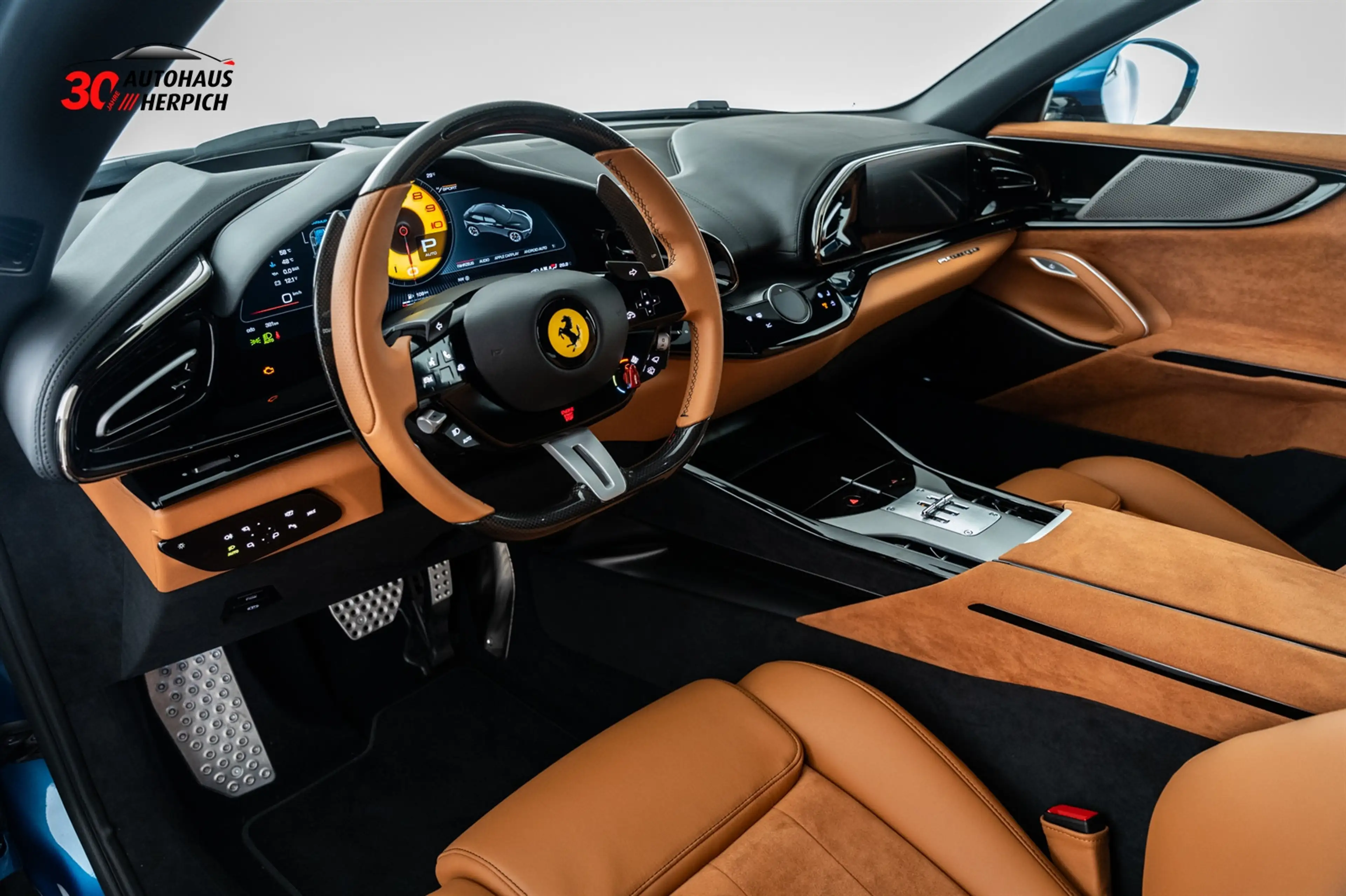 Ferrari Purosangue V12 Carbon Lift Pano Matrix 360° MwSt — photo 11