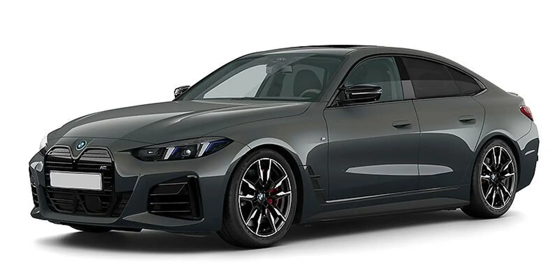 BMW i4 M50 xDrive Gran Coupé M Sport Pro ACC H&K HuD Gris - 1