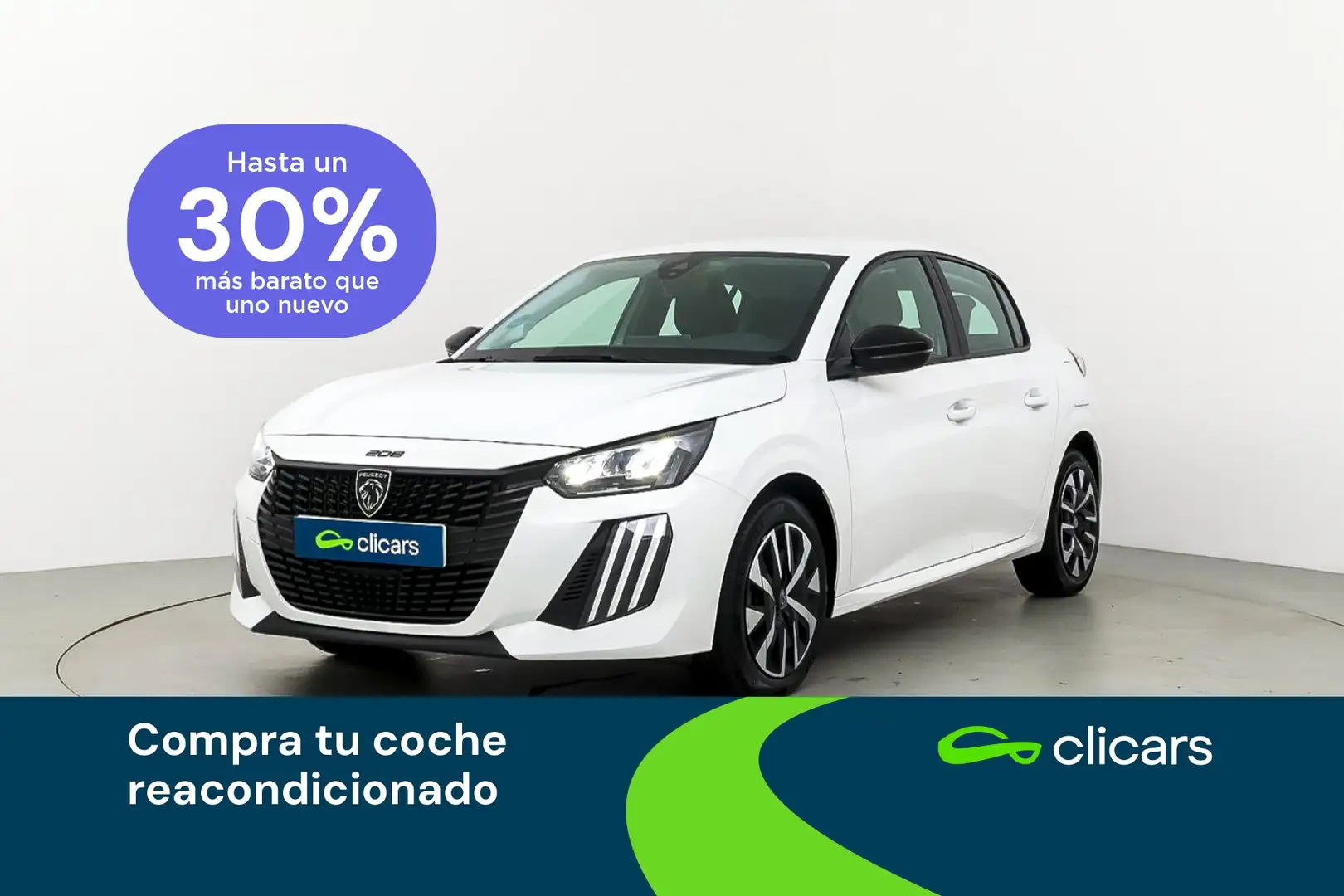 Peugeot 208 1.2 Puretech S&S Active 100 Blanco - 1