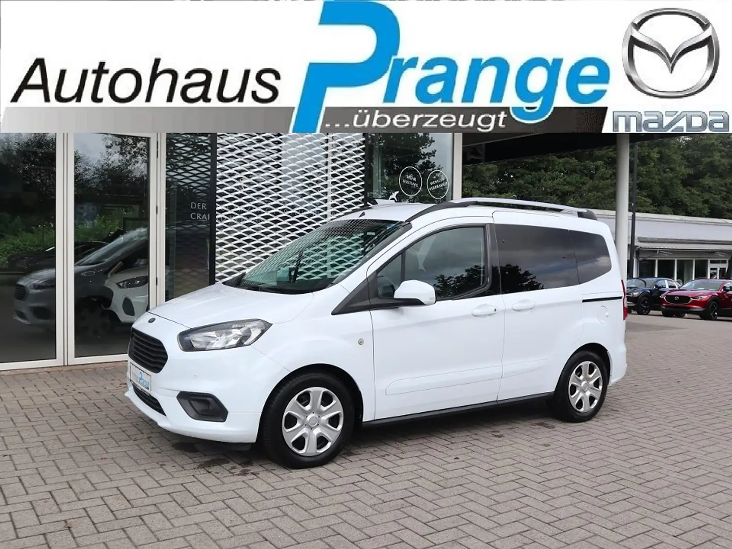 Ford Tourneo Courier 1.0 Trend 2x Schiebetür FSH KLIMA EPH SHZ Wit - 1