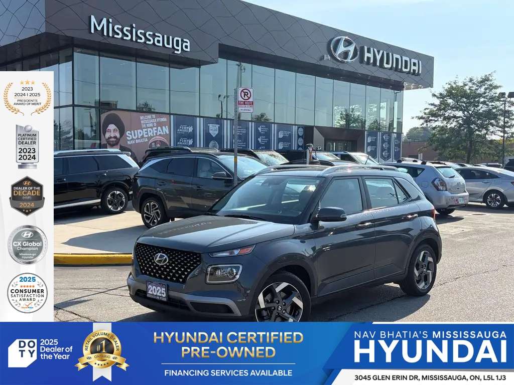 Gray 2025 Hyundai Venue SUV / Crossover  Automatic