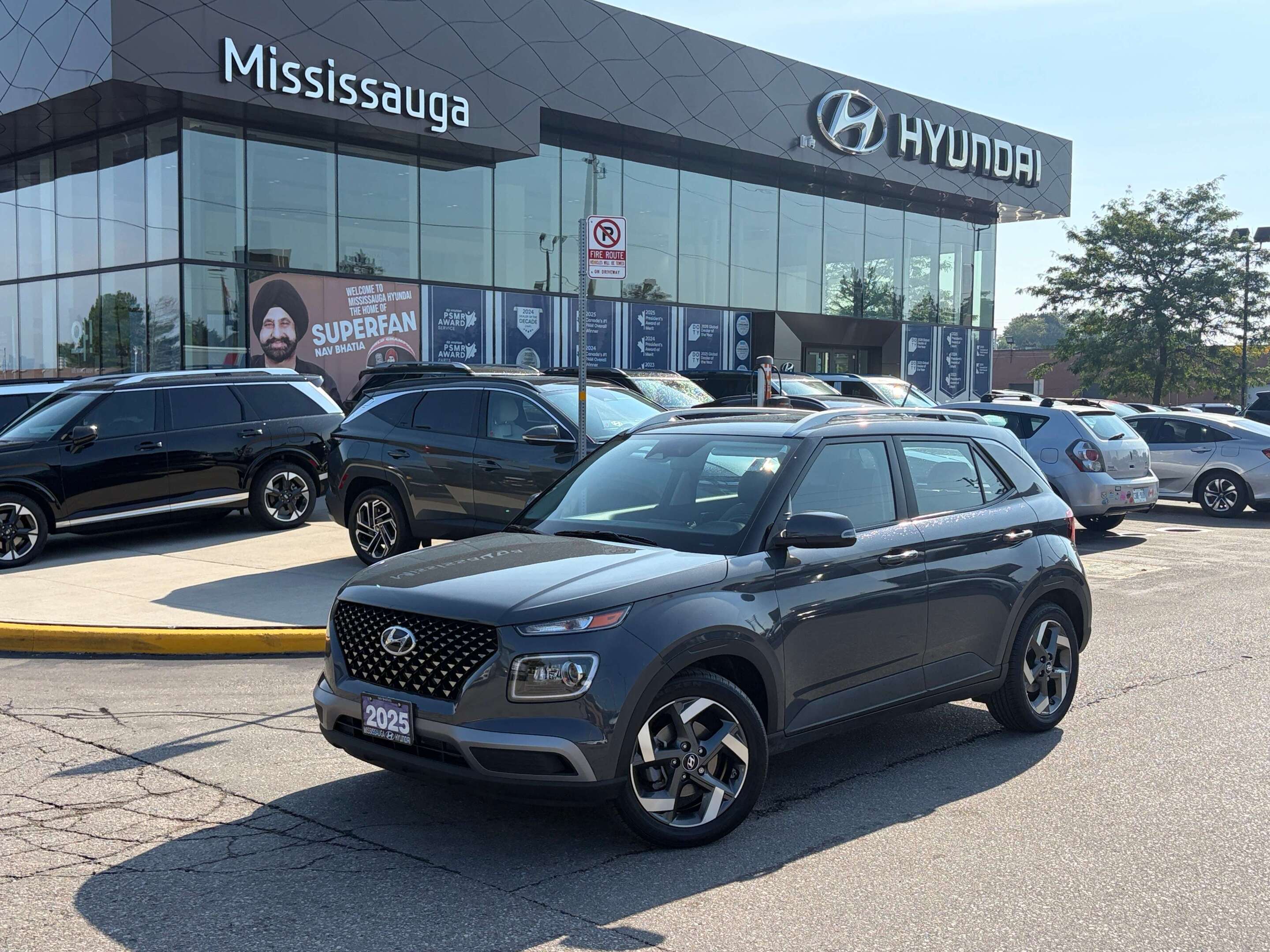 Gray 2025 Hyundai Venue SUV / Crossover  Automatic