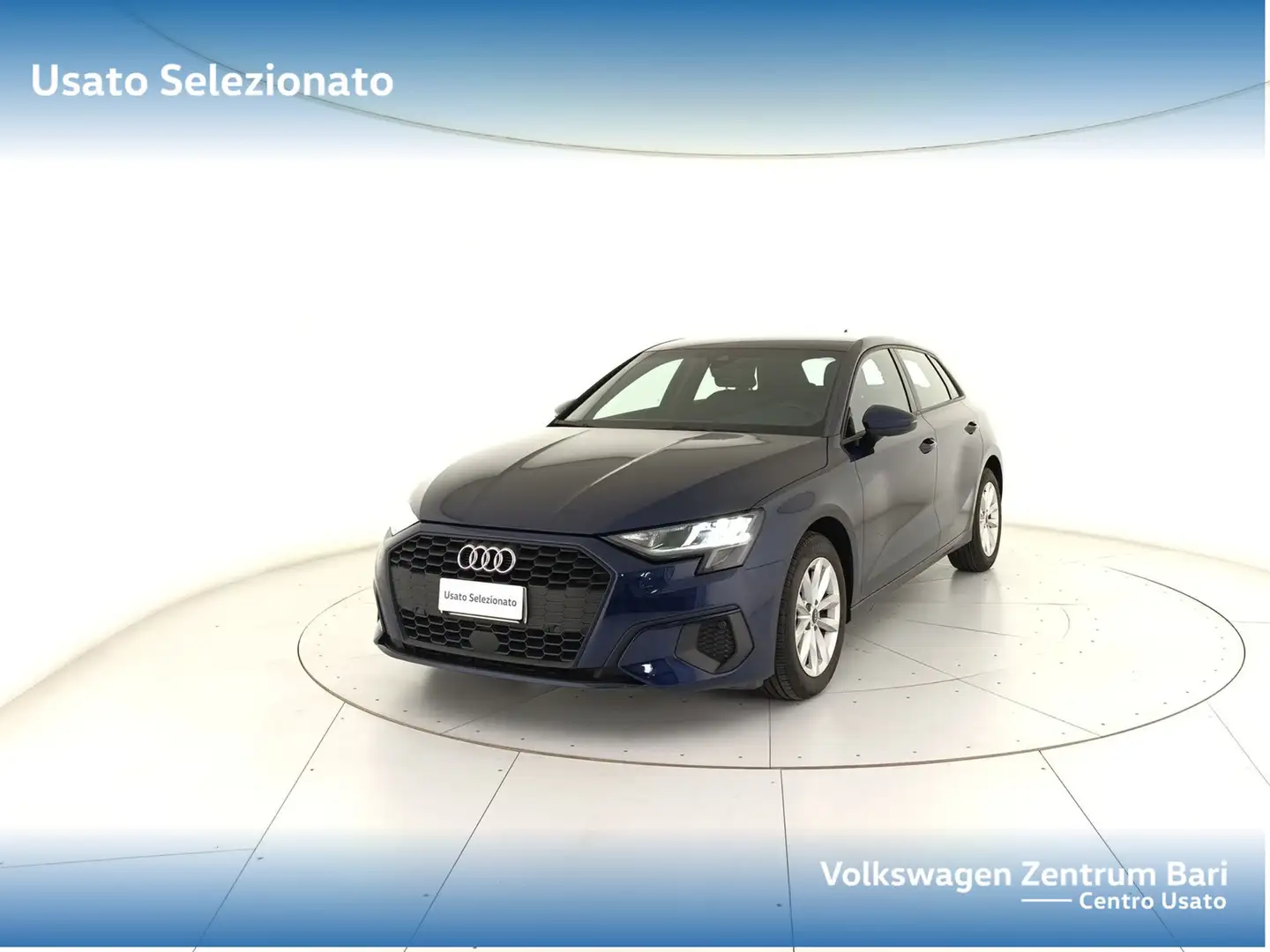 Audi A3 sportback 30 2.0 tdi business advanced s-tronic Blauw - 1