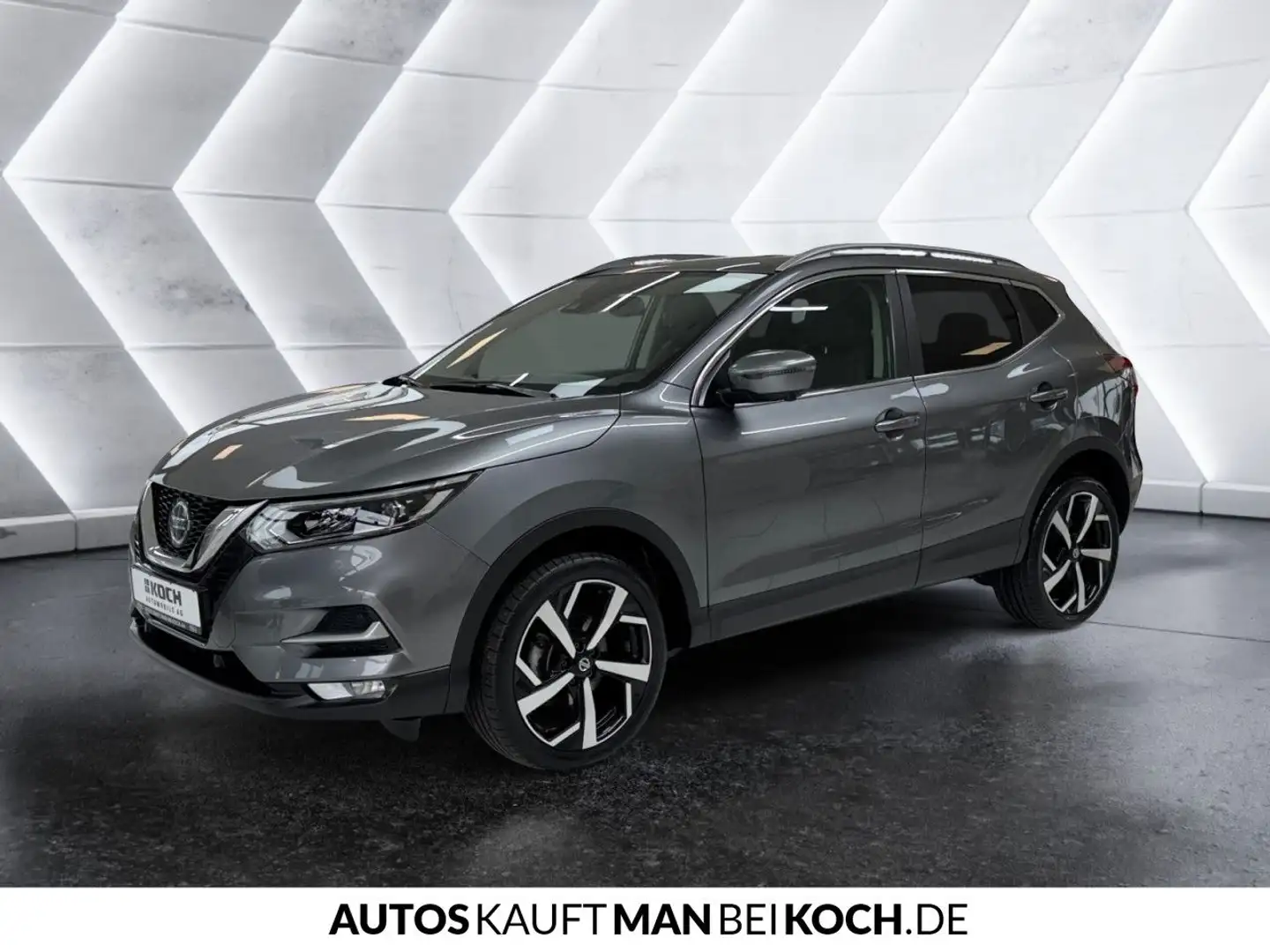 Nissan Qashqai 1.3 DIG-T AKARI LEDER LED PANO 360°CAM Grau - 2