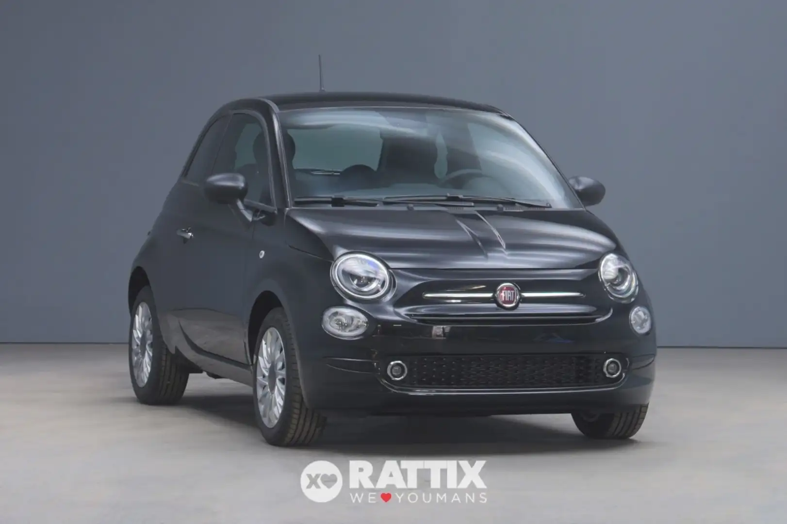 Fiat 500 1.0 Hybrid 70CV Nero - 1