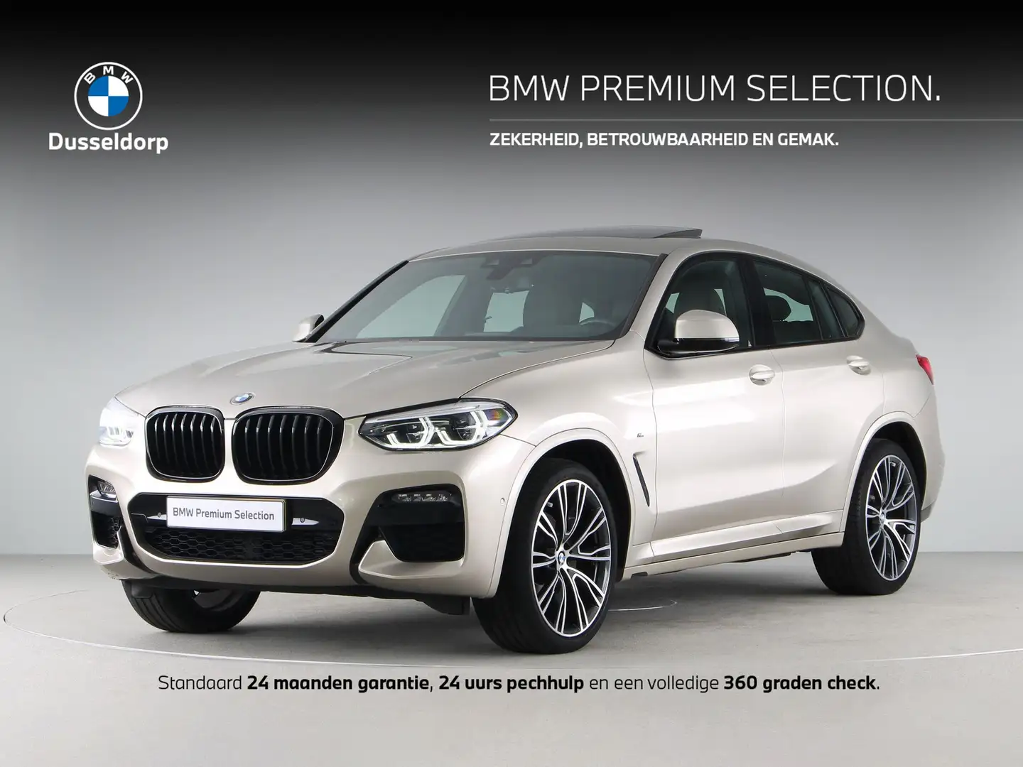 BMW X4 xDrive20i High Executive Edition M-Sport Glazen pa Żółty - 1