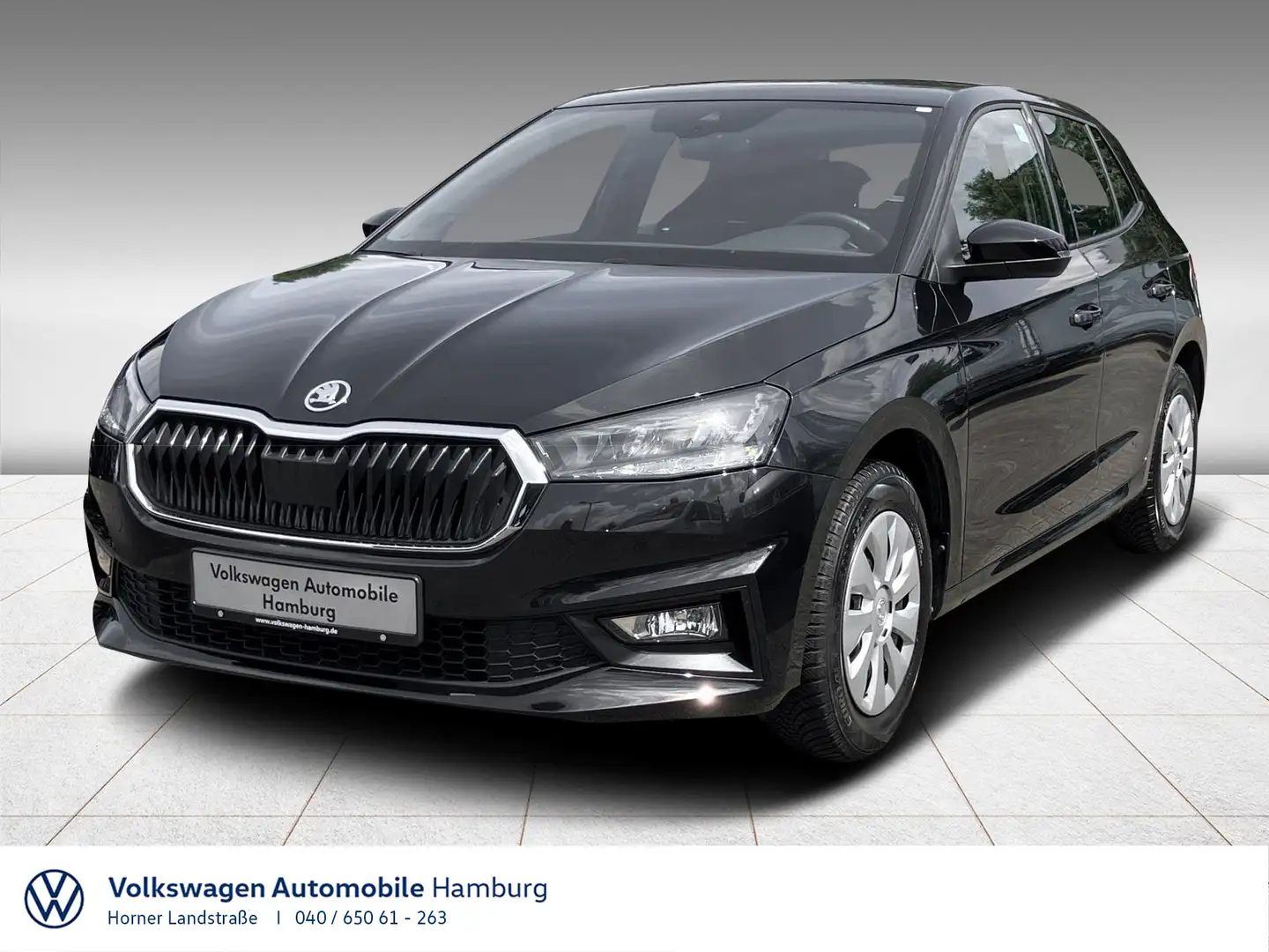 Skoda Fabia Selection 1.0 TSI Einparkhilfe CarPlay Shz Schwarz - 1