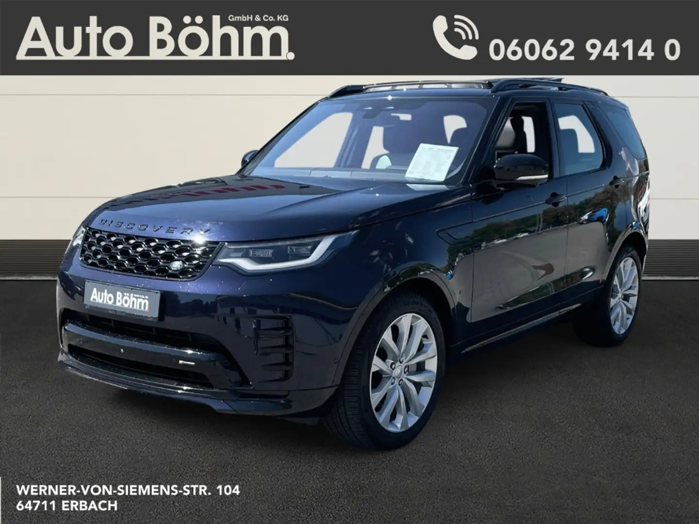 Land Rover Discovery D250 R-Dynamic SE+7Sitzer+Pano+AHK+ACC+DAB Blau - 1