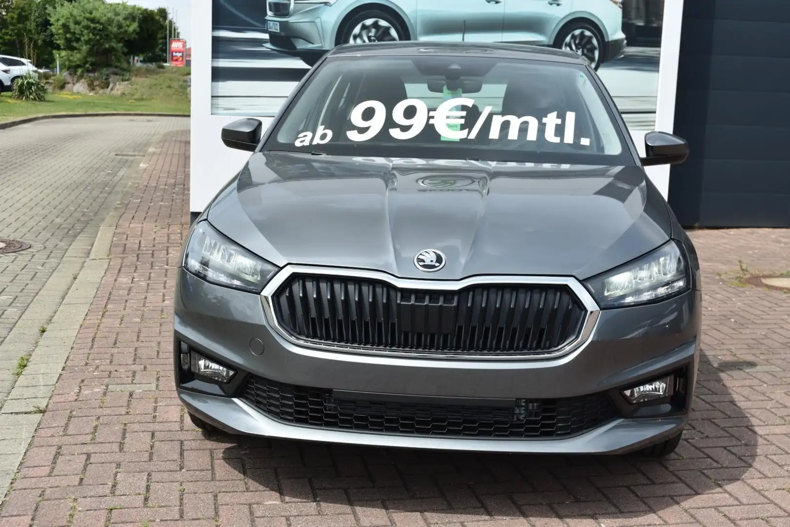 Skoda Fabia 1.0TSI*LED*Klima*Sitzhz.*Tempom.*PDC*DAB*BT Grau - 2