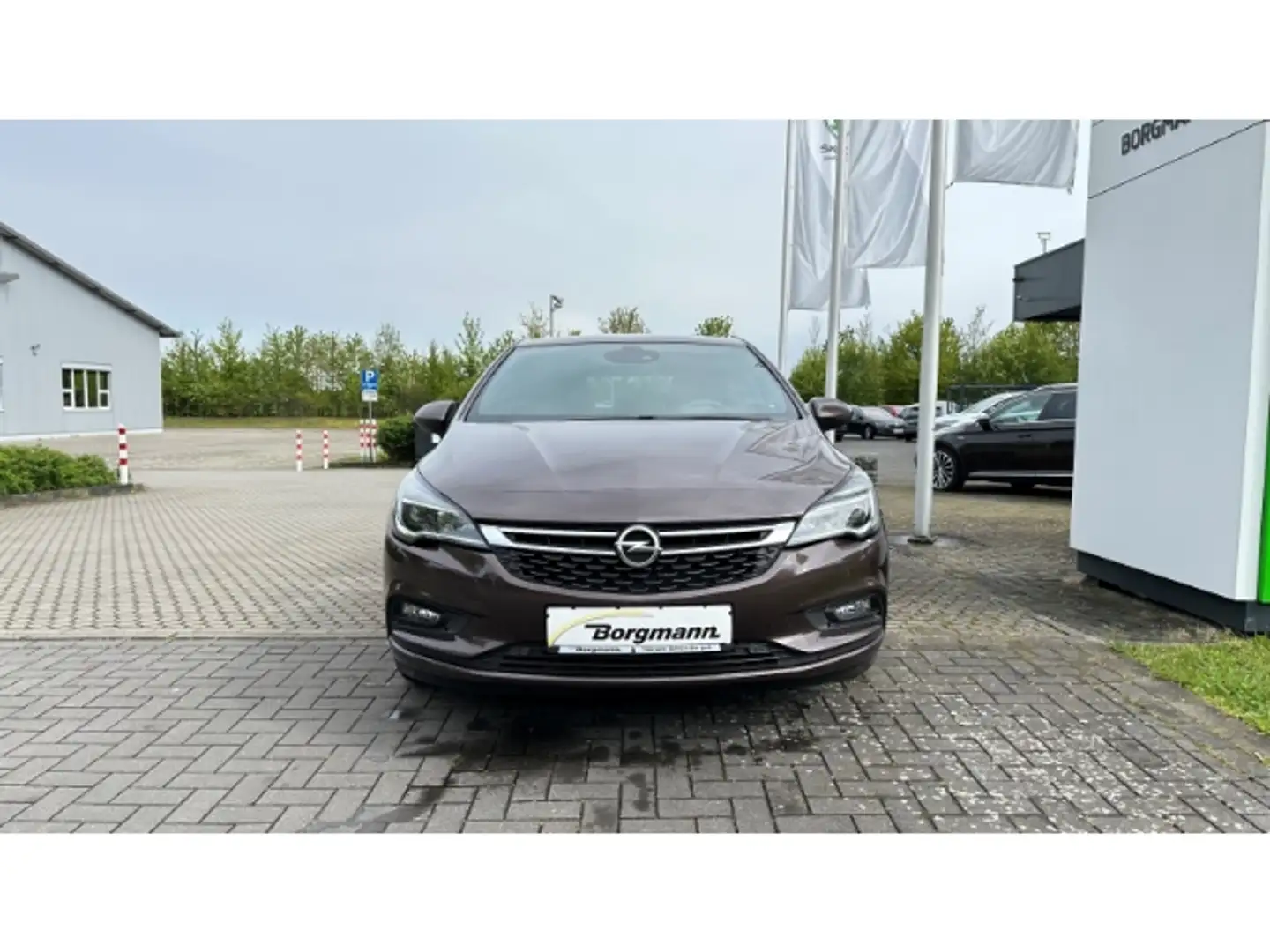 Opel Astra K Dynamic 1.4 Turbo (92KW)6Gang Navi Apple CarPlay Brązowy - 2