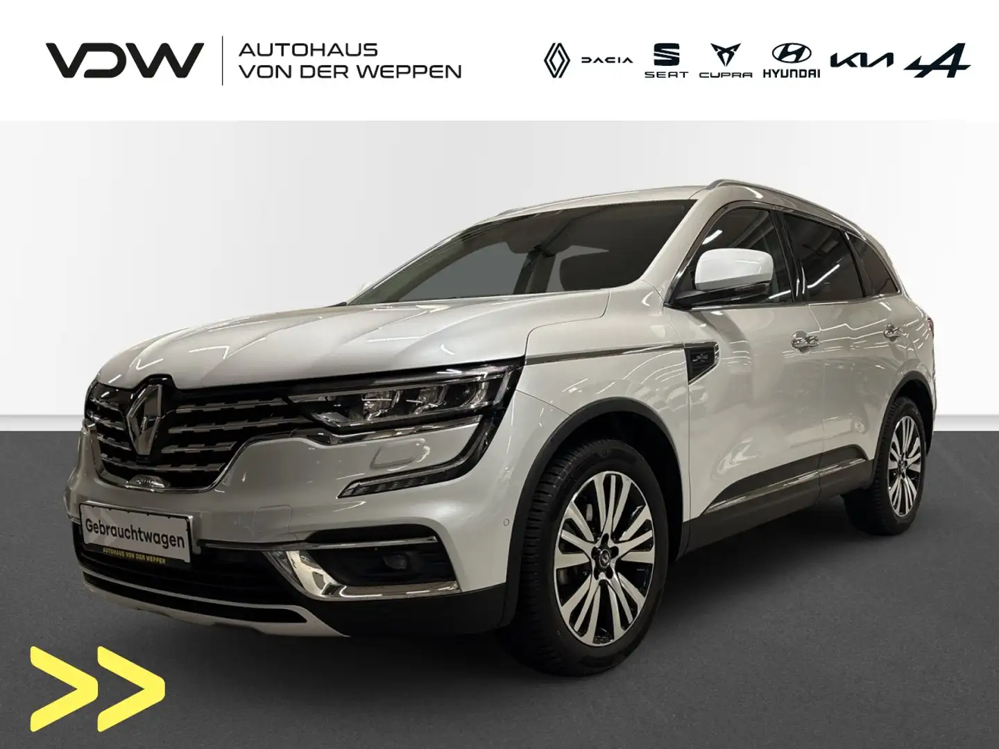 Renault Koleos Initiale Paris 4x4 Klima Navi Rückfahrkamera Weiß - 1