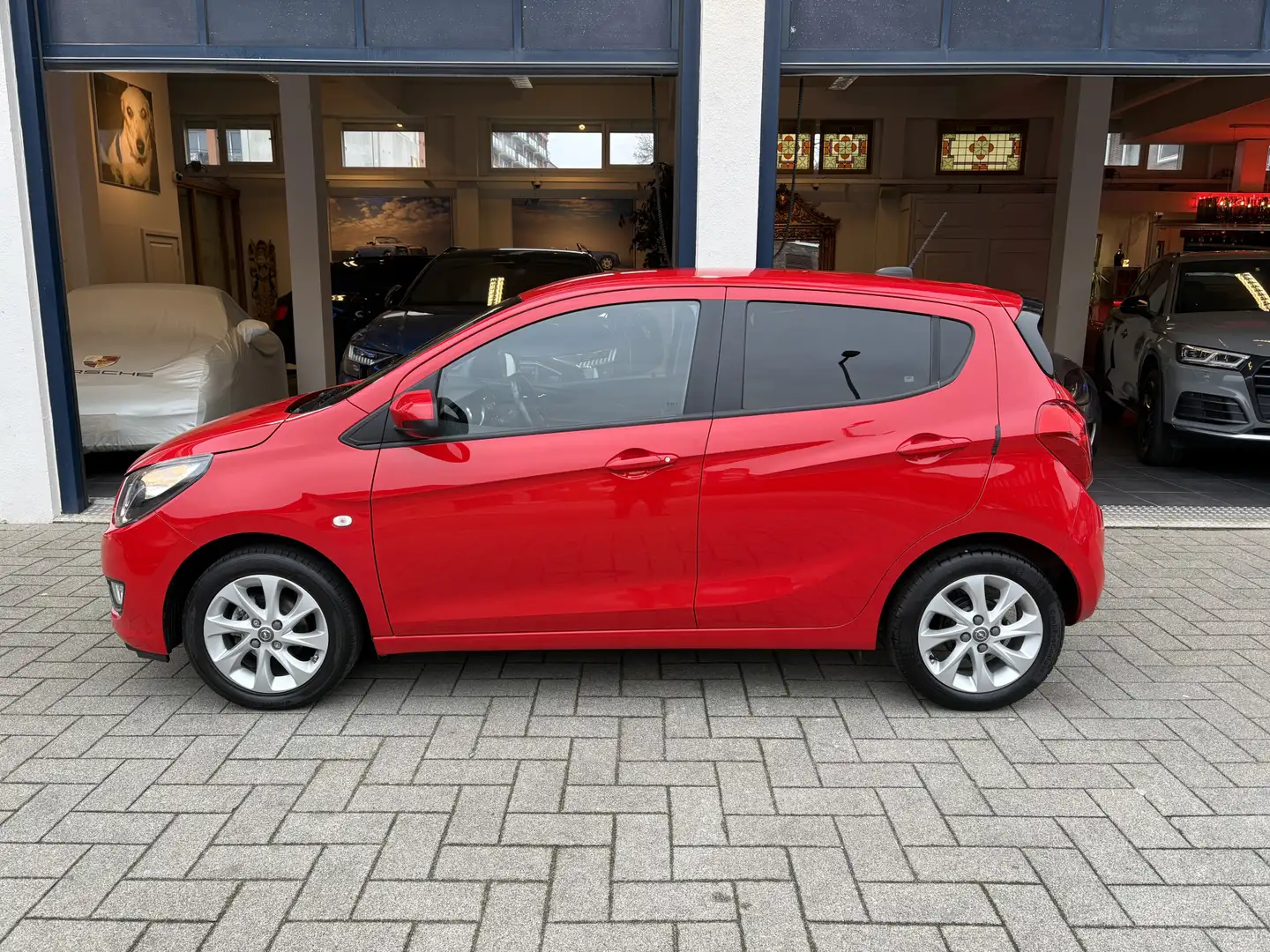 Opel Karl 1.0 ecoFLEX Cosmo CLIMA/CRUISE/NW APK/NL AUTO Rot - 2