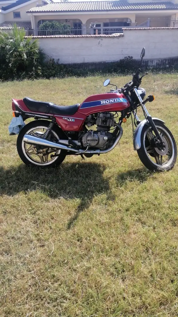 Honda CB 400 Versione N Czerwony - 1