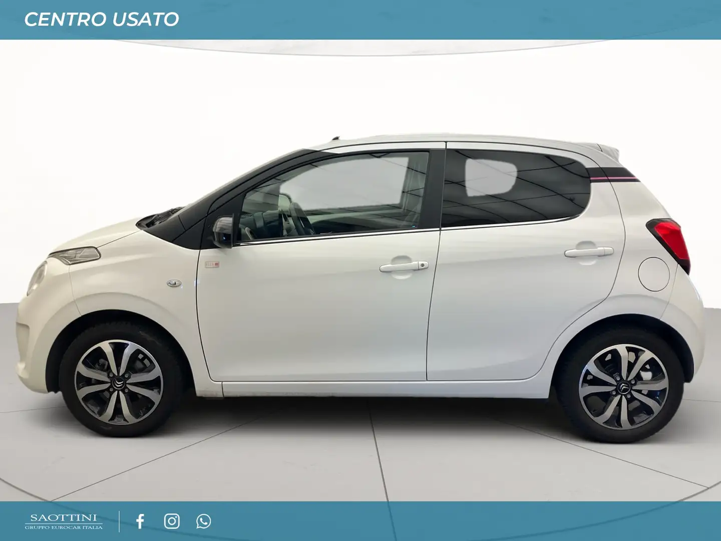 Citroen C1 5p 1.0 vti Elle 72 CV Blanc - 2