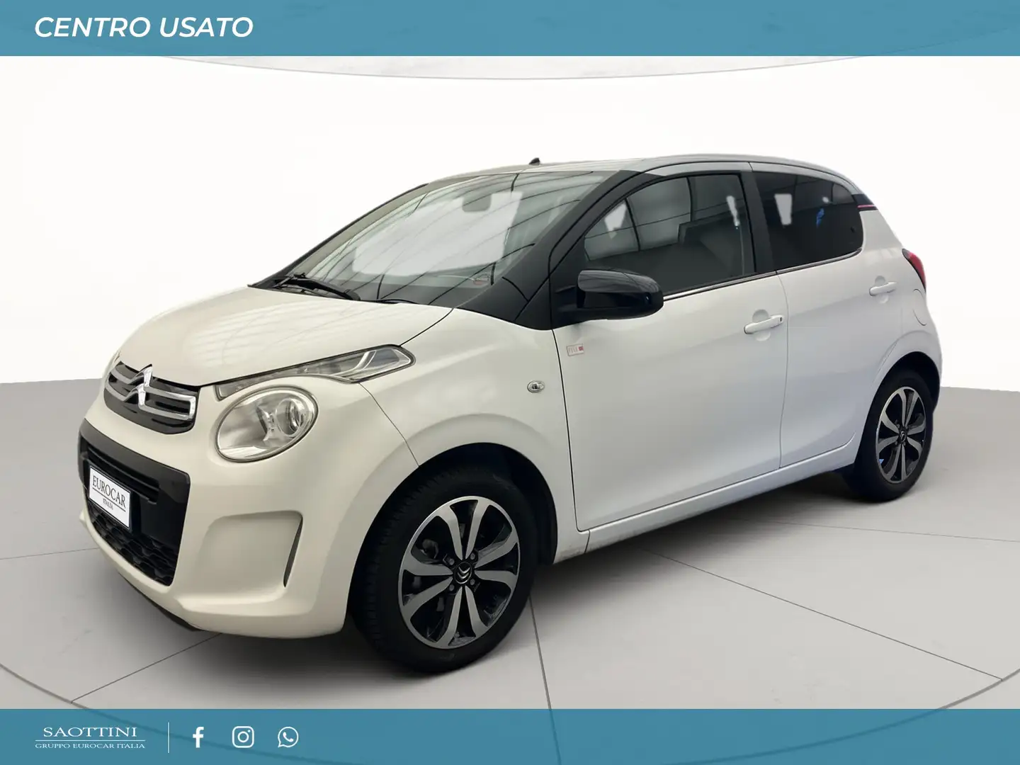 Citroen C1 5p 1.0 vti Elle 72 CV Blanc - 1