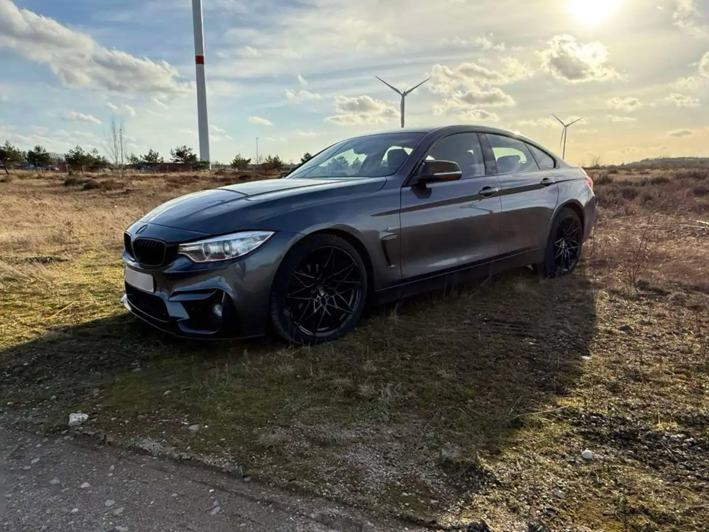 BMW 420 420i Gran Coupe Sport Line Серебристый - 1