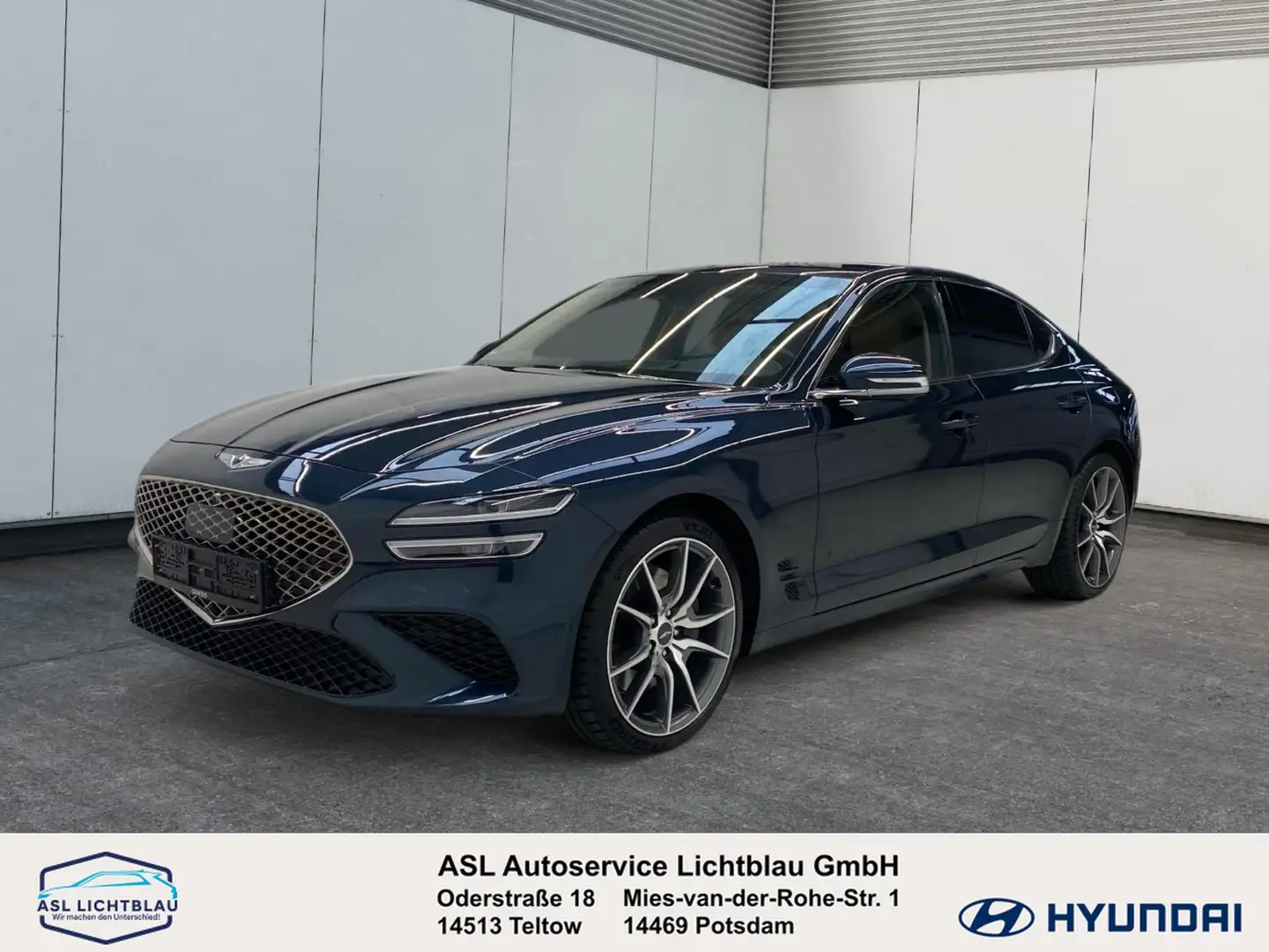 Genesis G70 Luxury 4WD 2.0 T-GDI Technik Paket Komfort 2.0 Bleu - 1