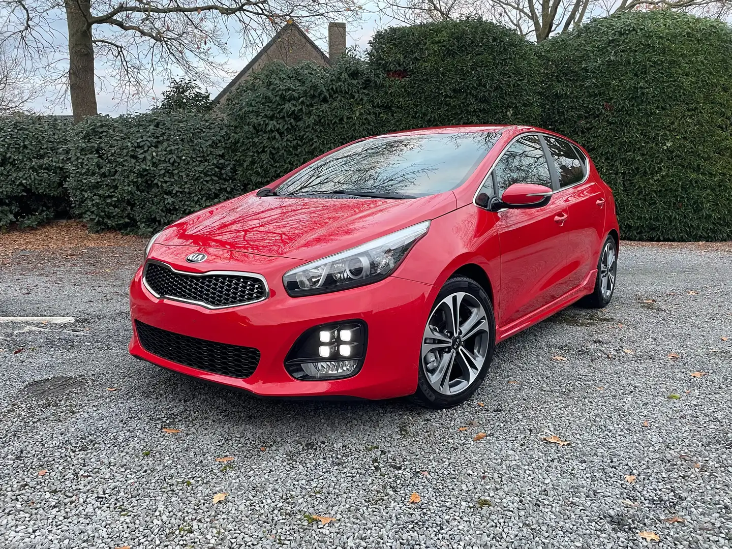 Kia Ceed / cee'd ⚡1.0 T-GDI GT Line/PDC mt cam/ Ztlverwarming⚡ Rosso - 1