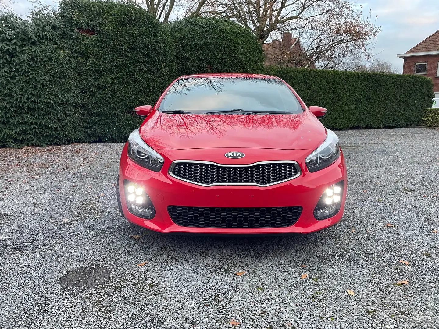 Kia Ceed / cee'd ⚡1.0 T-GDI GT Line/PDC mt cam/ Ztlverwarming⚡ Rosso - 2