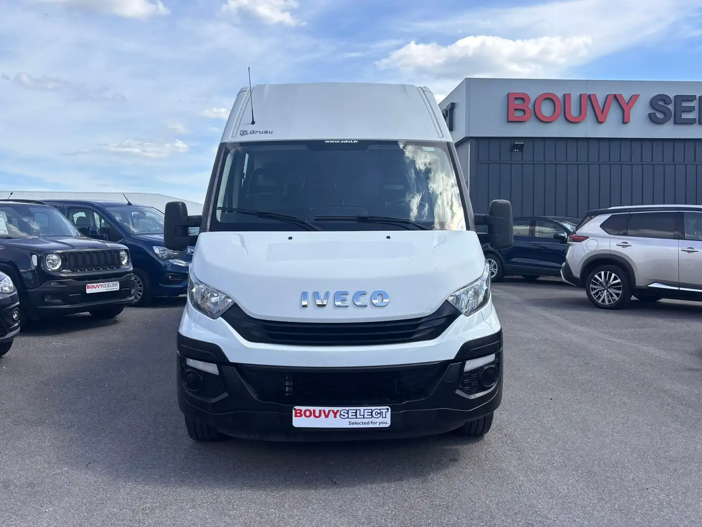 Iveco Daily 2.3D Turbo 136CV L4H1 *7 PLACES*CLIM*CRUISE*LIMIT* Wit - 2