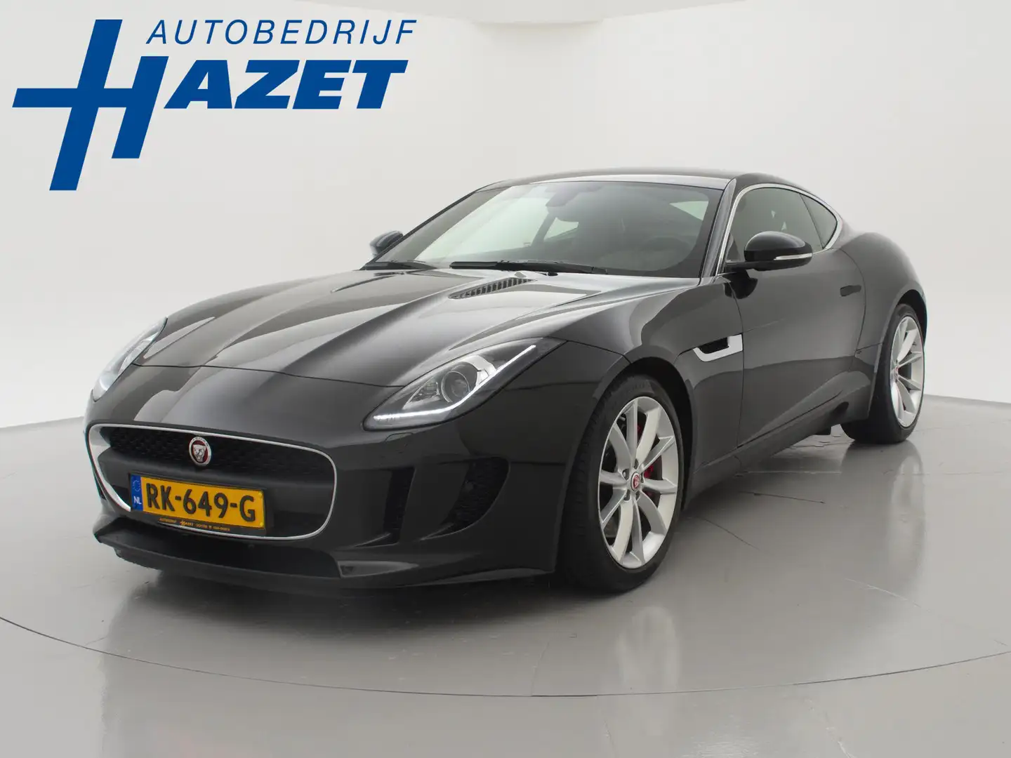 Jaguar F-Type 3.0 V6 340 PK COUPÉ ORIG. NL *19.085 KM* + PERFORM Zwart - 1