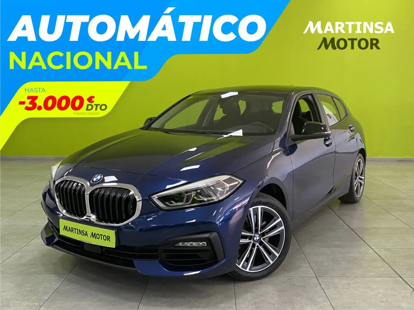 BMW 118 118iA Azul - 1