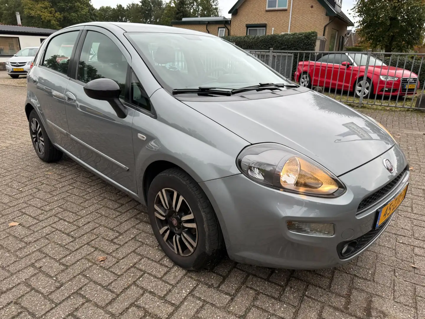 Fiat Punto Evo 0.9 TwinAir 5-DRS Easy ECC LMV CRUISE NAP 1E Eigen Gris - 2