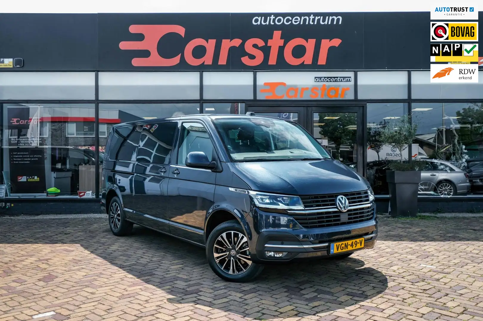 Volkswagen Transporter 2.0 TDI L2H1 30 DC Bulli|Navi|Cruise|Camera| Bleu - 1