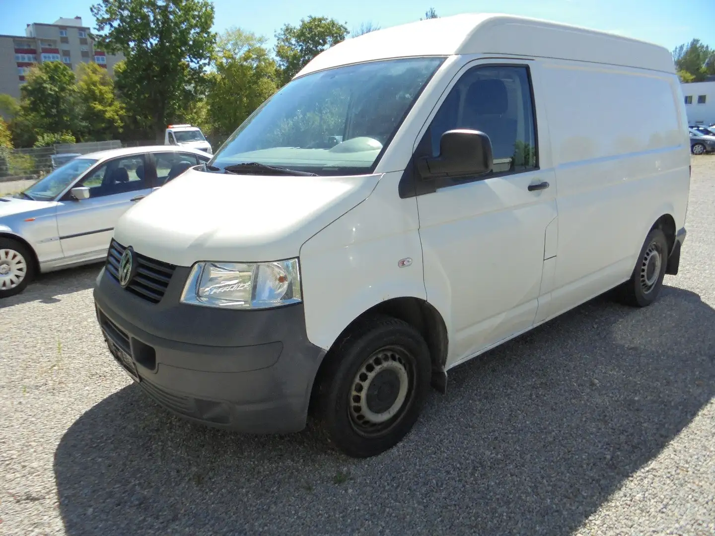 Volkswagen T5 Transporter 1.9 TDI ~ 1.Hand ~ 8 Fach ~ Biały - 1