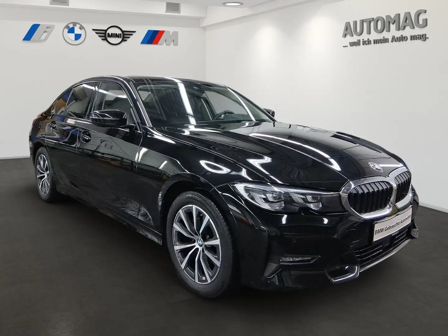 BMW 318 d Live CockpitProf., Stop&Go, Driving Assist, Unfa Schwarz - 2